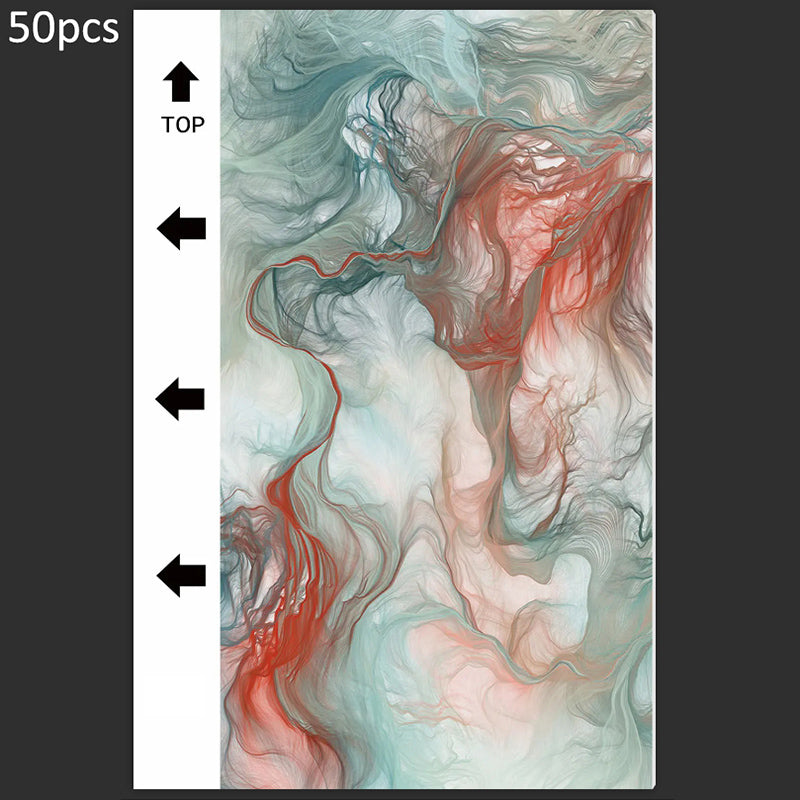 50Pcs / Pack Marble Grain Series Back Sticker for Cutting Machine 18x10.5cm PVC Universal Cutting Film 50Pcs / Pack Marble Grain Series Back Sticker for Cutting Machine 18x10.5cm PVC Universal Cutting Film